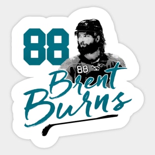 Brent Burns Seattle Ice Sticker